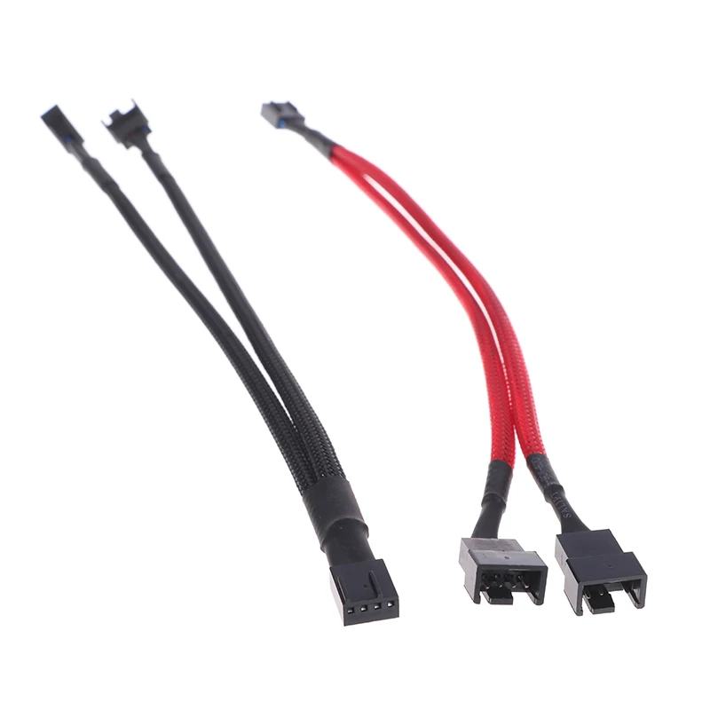 

Охладитель материнской платы Женский PWM удлинитель сплиттер 4Pin кабель вентилятора охлаждения компьютера Мощность адаптер провод мужской