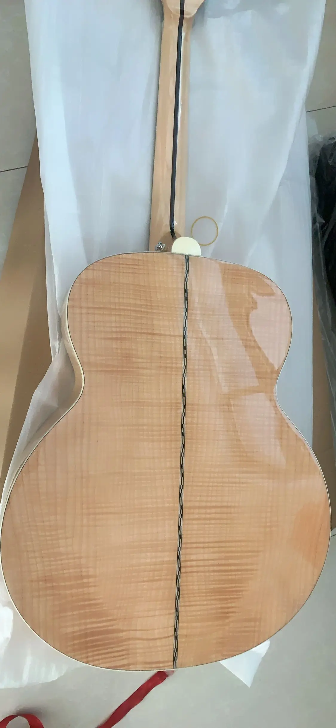 В наличии Китай Гитары Заводская Новый J200 естественный цвет акустической гитары