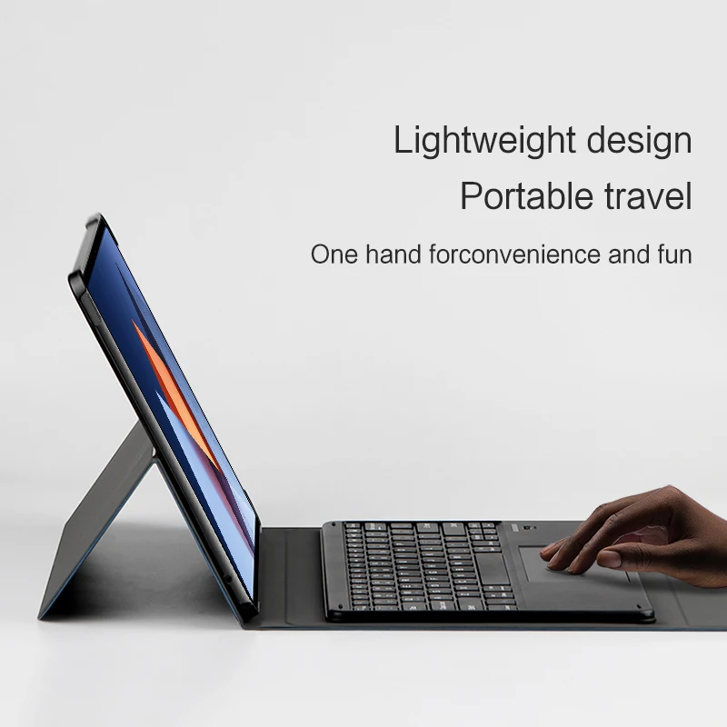capa do tablet Bluetooth, capa protetora, 12,6