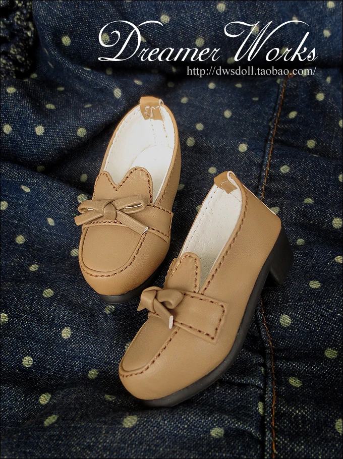 Желтая кожаная обувь для шарнирных кукол масштаб 1/4 1/3 аксессуары BJD MSD DD SD13 не