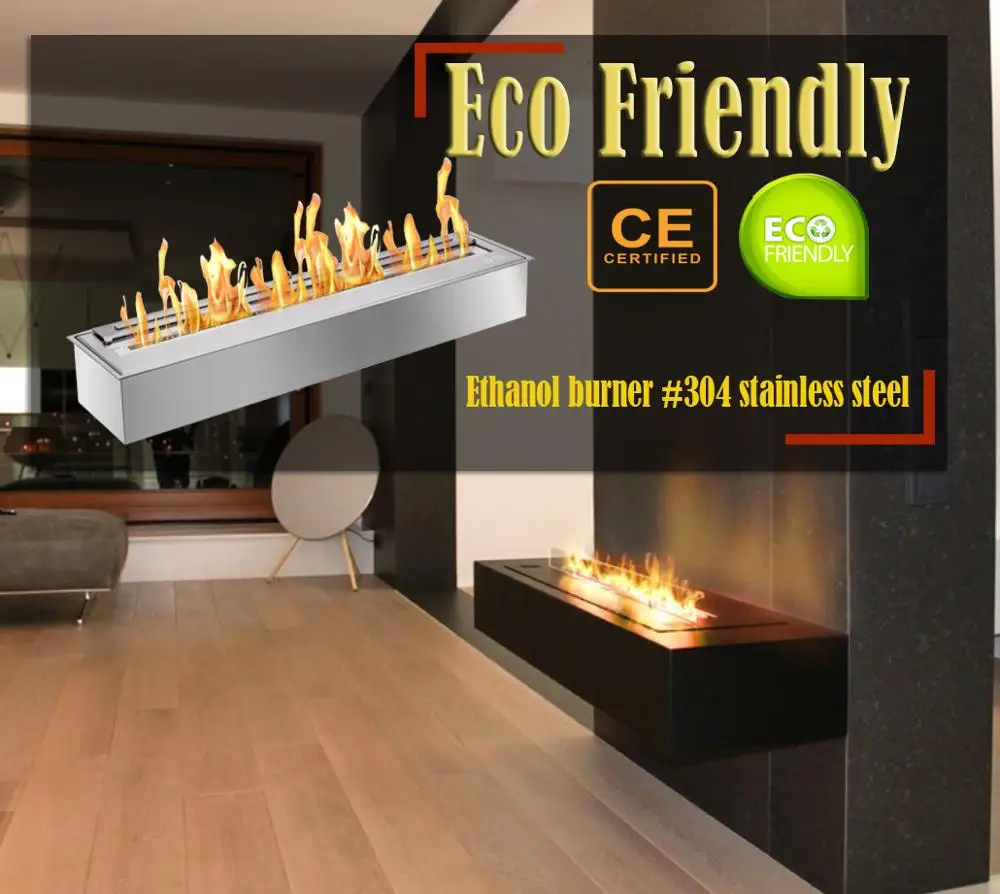 

Inno living fire 36 inch stainless steel manual bio ethanol haard