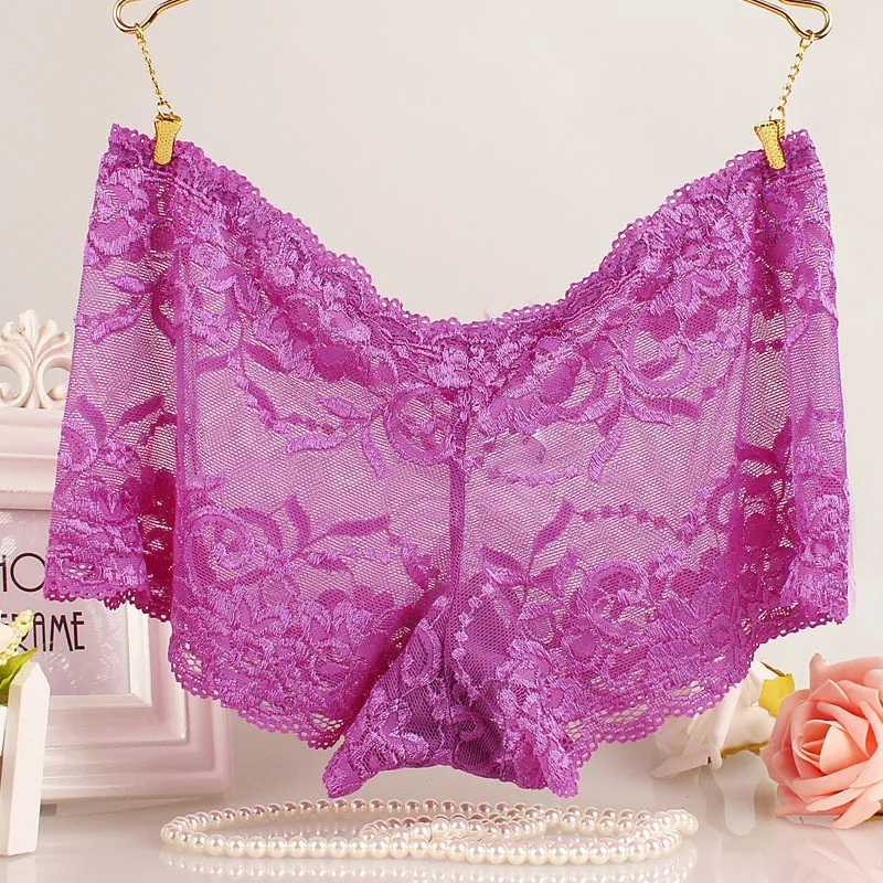 Сексуальное женское кружевное нижнее белье с цветочной вышивкой прозрачные