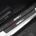 4 шт. для Volkswagen APR автомобильный Стайлинг автомобильный порог от царапин Защитные наклейки Переводные аксессуары для украшения автомобиля