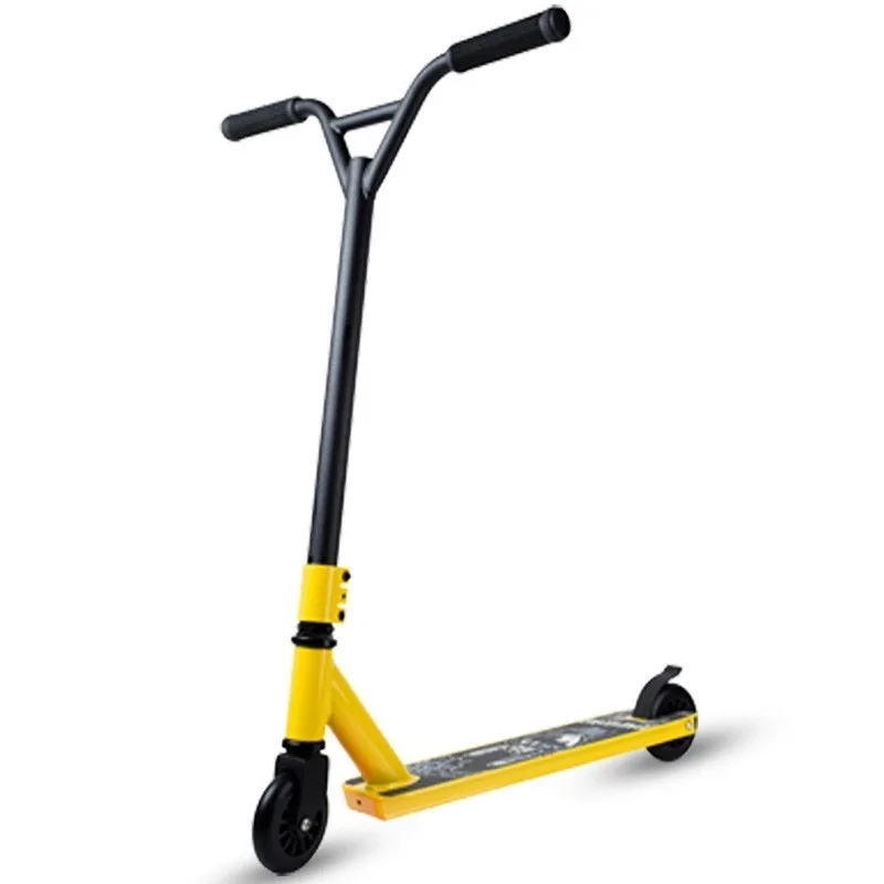 

Freestyle Street Stunt Scooter With Trick Skatepark BMX Handlebars Aluminum alloy Kick Scooter Adults Teens