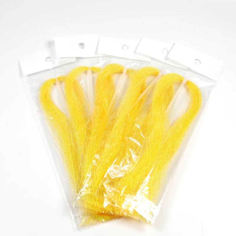 5 упаковок Голографическая мишура для рыбалки Яркая блестящая нить|holographic