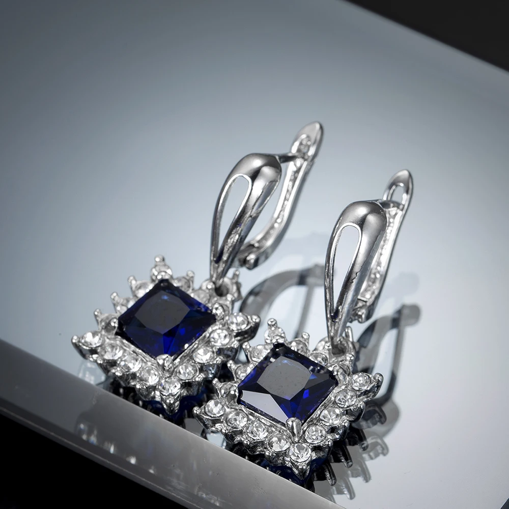 Женские винтажные квадратные серьги обручи индийские ювелирные изделия висячие