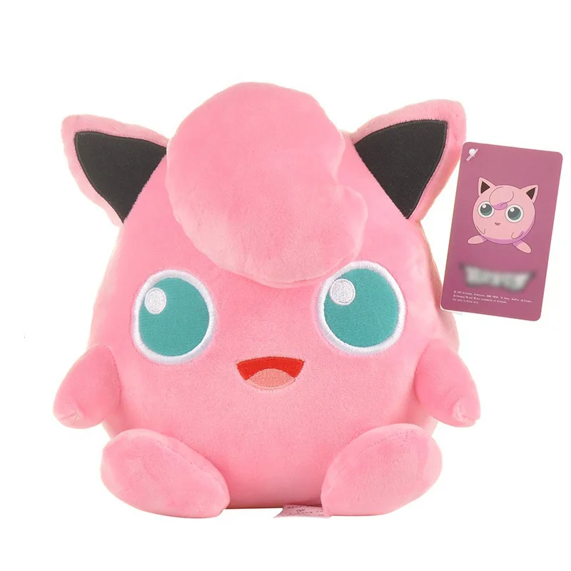Jigglypuff Psyduck skirtle Snorlax Bulbasaur Jigglypuff Pichu Lapras Мягкая Милая коллекция качества Gx Ex Мега плюшевые куклы игрушки - Цвет: Jigglypuff