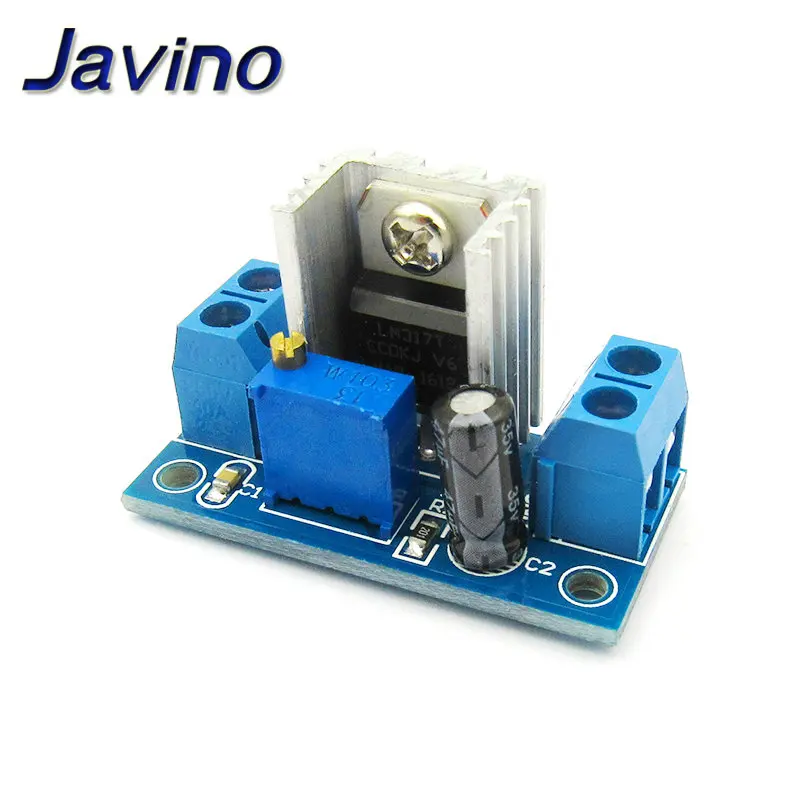 LM317 DC-DC понижающий преобразователь модуль линейной платы LM317 регулируемый регулятор напряжения источник питания