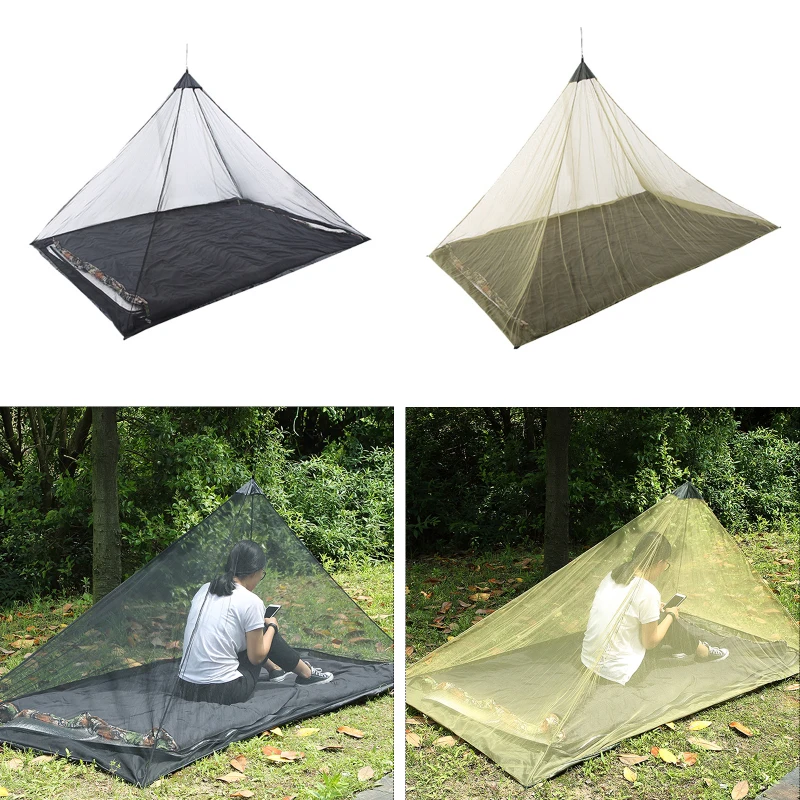 

Ultralight Outdoor Fishing Hiking Inner Tent Summer Mesh Tent Body Inner Tent Vents Mosquito Net Camping Netting Survival Kit
