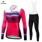Женский велосипедный костюм из Джерси, Женский велосипедный пиджак с длинным рукавом, топы, Женский велосипедный тренировочный свитшот, Джерси для горного велосипеда