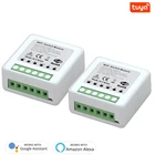 Модуль переключателя Wi-Fi Tuya Mini 16 А с голосовым управлением через приложение Smart Life, прерыватель умного дома работает для Alexa, google Home Smart