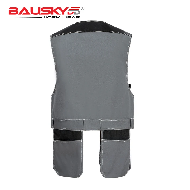 Рабочая жилетка B208 Мужская с несколькими карманами | Безопасность и защита