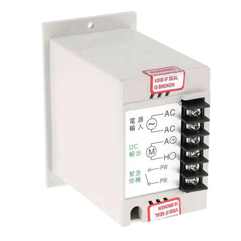 

400W Speed Controller Adjustable Lathe Control Single-phase Plastic+Metal