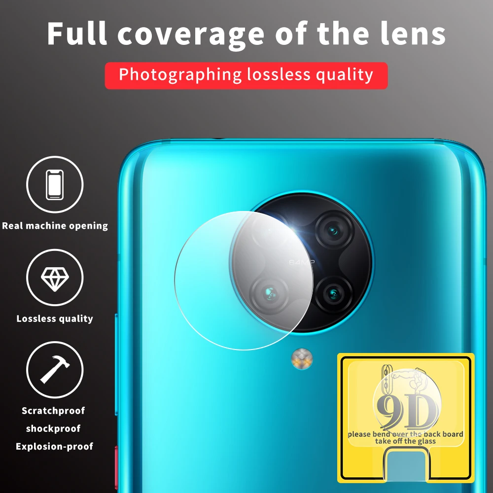 9D ультратонкая Защитная пленка для объектива камеры Xiaomi Redmi K30 Ultra Pro 10X 5G