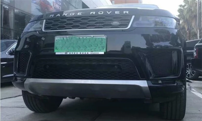 Защитная пластина переднего и заднего бампера для Land Rover Range Sport 2018 2021 протектор