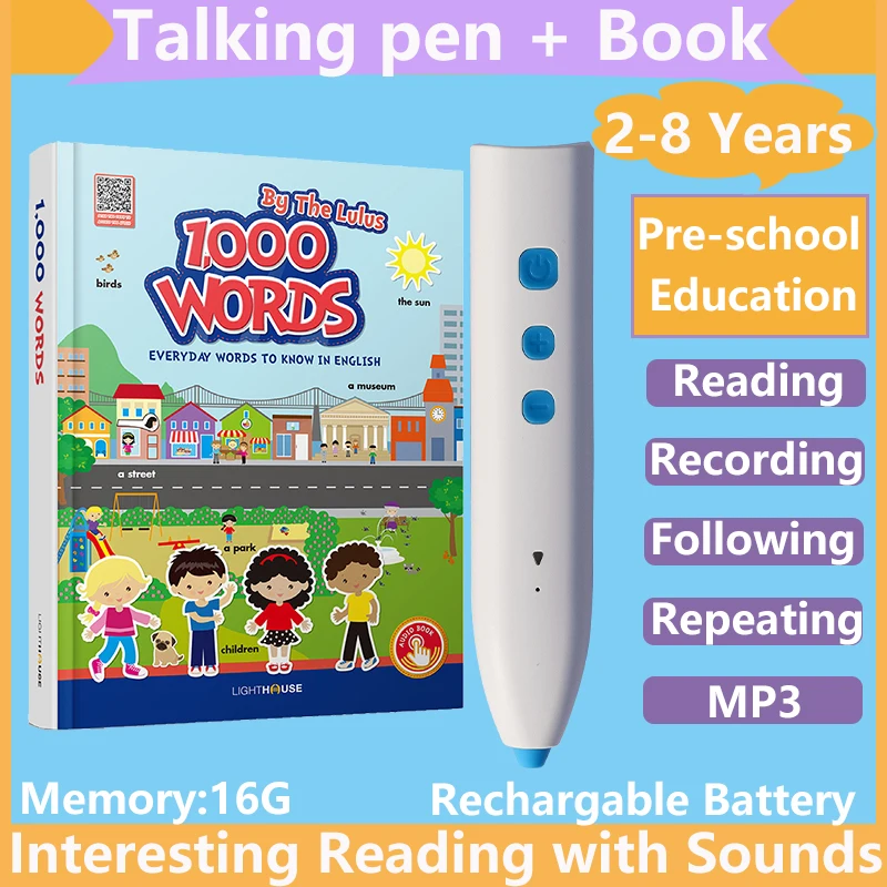 

Language Learning Sonix OID Reading pen for Pre-school Kids rechargeable battery good quality factory price