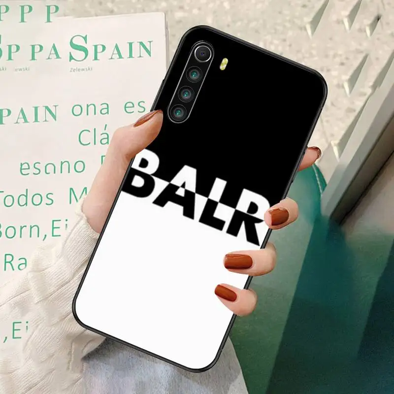 

Life Of A BALR Shining Phone Case For Redmi 7 8 9 A K20 30 Pro Note 8 9 Pro 9s