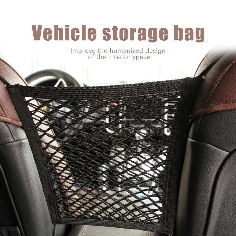 

Car Net Pocket Storage Ceiling Roof Cargo Net in The Trunk Interior Bag For Auto Container Universal Multifunction Accessories