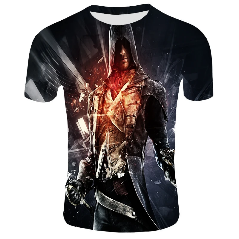 

New men's 3DT shirt printing clothes hot sale trend T-shirt Harajuku men's tops men's and women's summer short-sleeved t-shirts