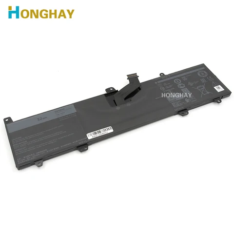 Новый оригинальный аккумулятор для ноутбука HONGHAY 7,6 V 32Wh 0JV6J для Dell Inspiron 11 8NWF3 3000 3162 3164 3168 P24T PGYK5