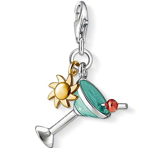 

ThomasPT3181 Cocktail Pendant Special price original For Fashion Cute Gift Euro-American style Bracelet And Necklace Diy charms