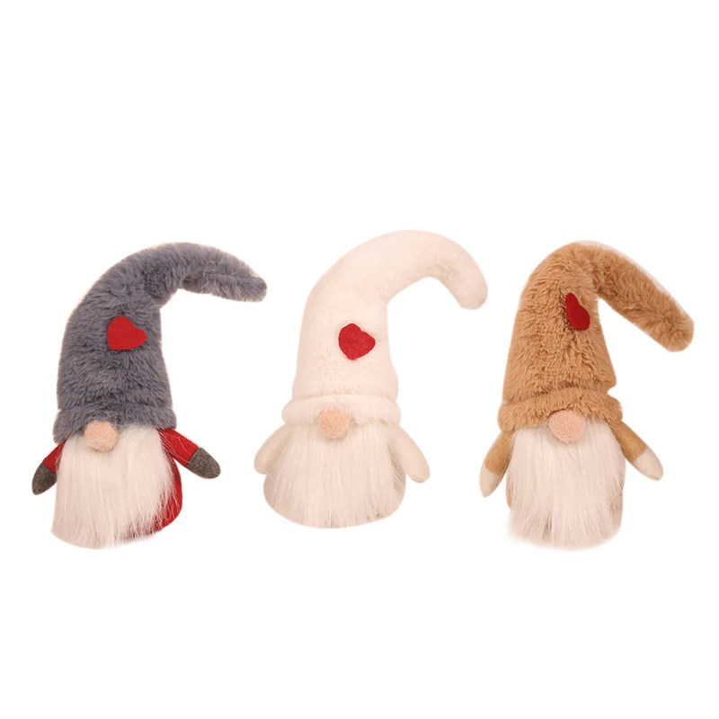 28x10cm Cartoon Christmas Santa Doll Swedish Gnome Toy Decoration Home New Year Table Decor Tree Pendants Ornaments | Дом и сад