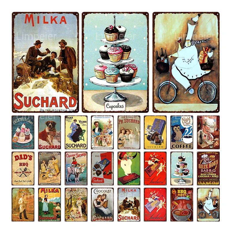 

Винтажный постер «Милка Хорс», крафт-бумага, оловянный постер с рисунком в винничестве, для гостиной, Настенный декор, наклейки для магазина...