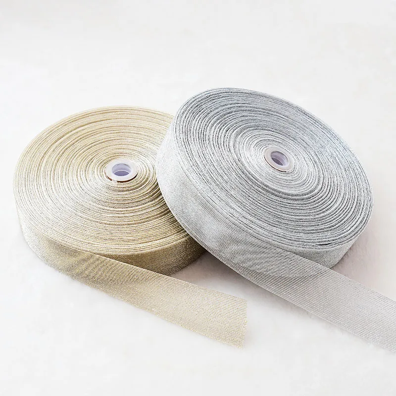 2 ярда 15/38 мм материал одежды Снежная пряжа Блестящая Атласная блестящая ткань