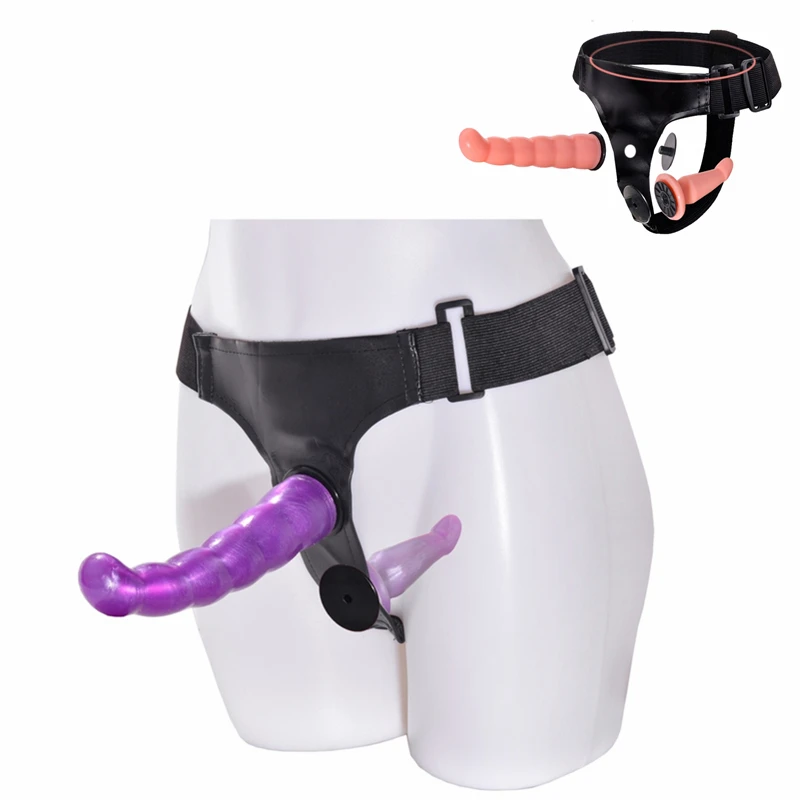 Трусики Strapon женские фаллоимитаторы ультраэластичные ремни на анальной пробке