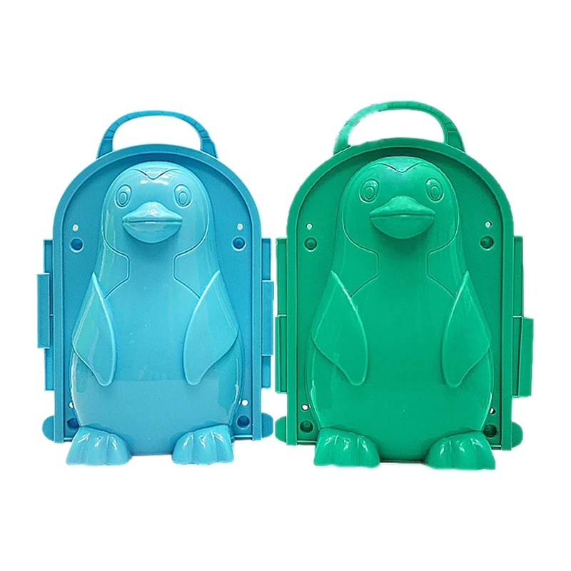 

Снег Пингвин фон с изображением зимы снеговика игрушка 3D зимние модели детские игрушки для снега Снеговик трафарет Пингвин трафарет