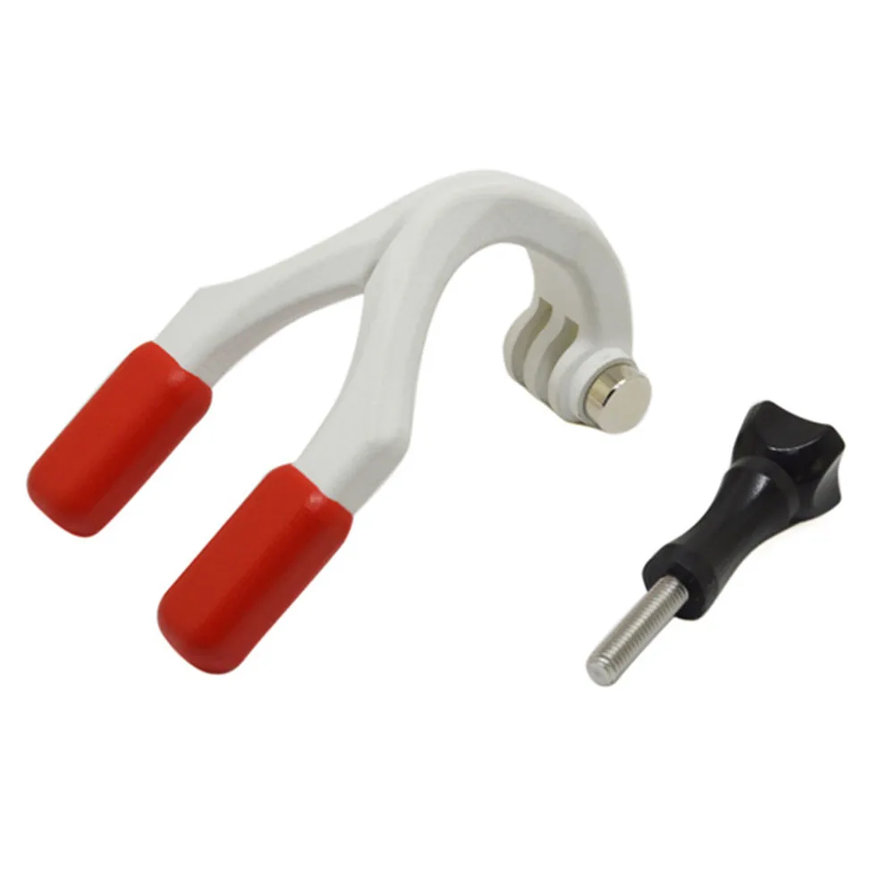 Surf Braces Connector Durable Camera Accessories Red Snowboard Bite PC Portable Easy Breath Mouth Mount Set For Gopro Hero | Электроника
