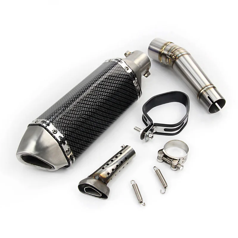 Выхлопной глушитель для мотоцикла с соединительной трубой HONDA NC700 NC750X NC700S