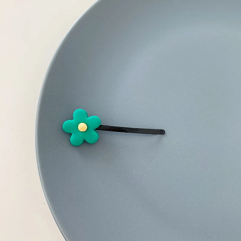 1 шт. новые корейские маленькие заколки для волос с цветами симпатичные милые