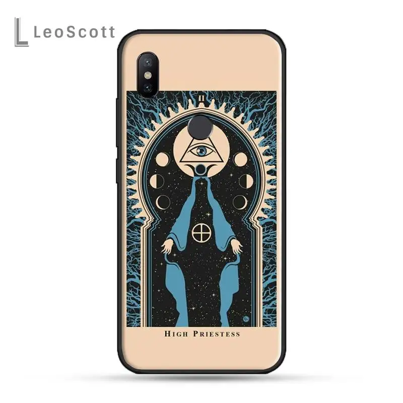 

Witches moon Tarot Mystery totem Phone Case For xiaomi Redmi 5 5A plus 7A 8 note 2 3 4 5 5A 6 7 GO K20 A2