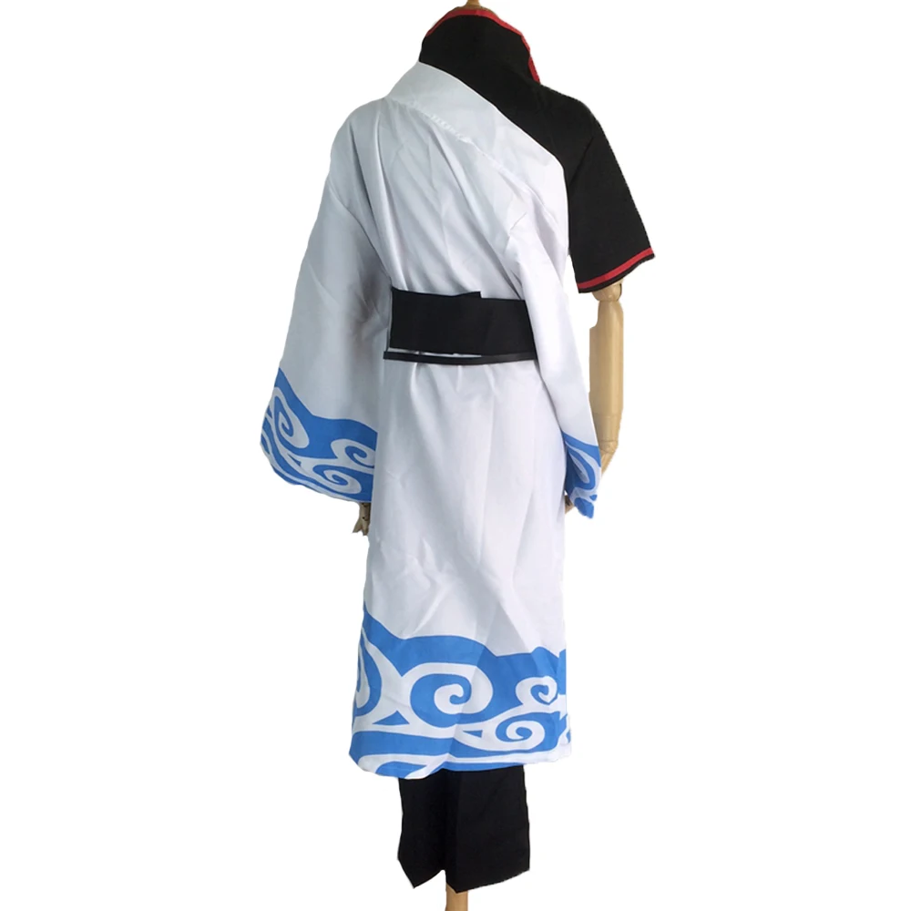 JP Anime маскарадный костюм Gintama платье на Хэллоуин для взрослых|gintama cosplay costume|gintoki