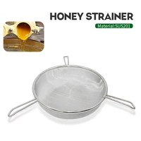 brand stainless steel single honey strainer honey filters strainer network stainless steel screen mesh filter beekeeping tools
