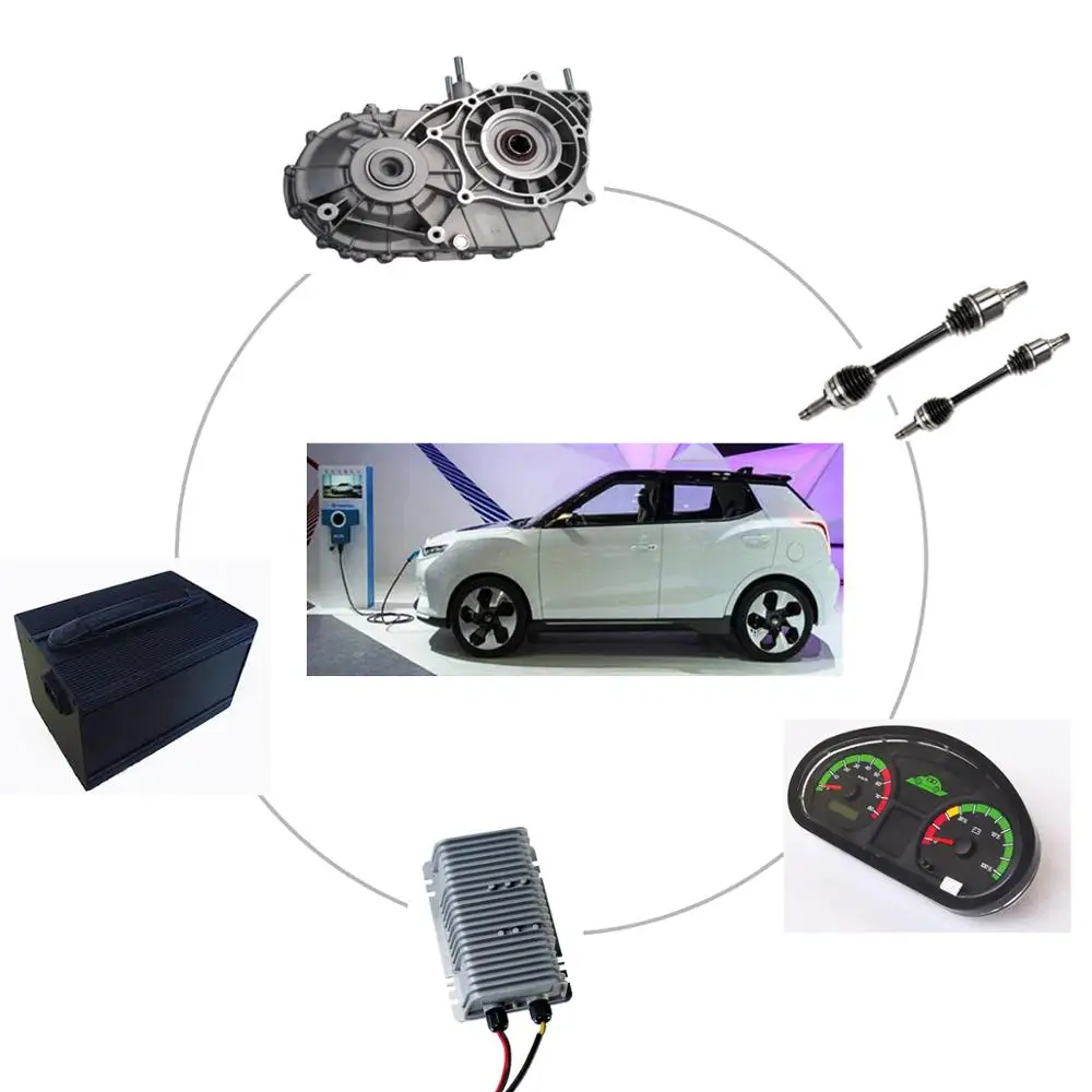 

7.5kW 72V Intelligent Motor RPM Controller for Low Speed Electric Vehicle