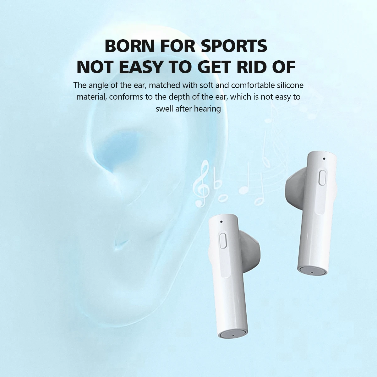 

Solar Wireless Earbuds Bluetooth Headset HiFi Sound Quality And Wireless Charging Box Digital Smart LED Display