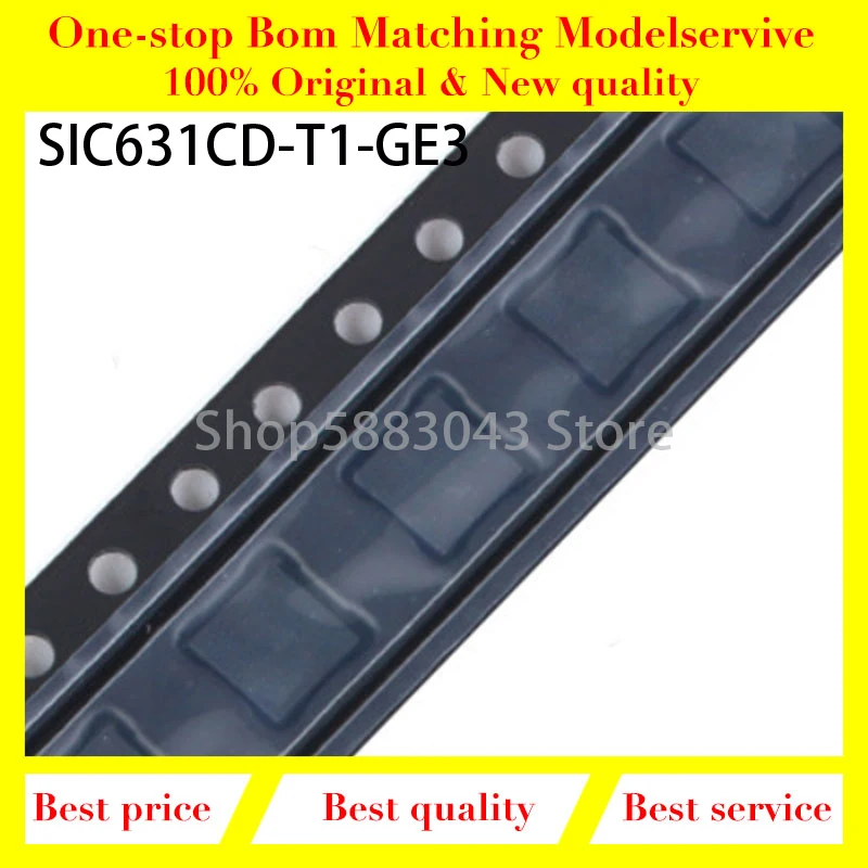 

SIC631CD-T1-GE3 SIC631CD SIC631 QFN 5 шт./лот новый оригинальный