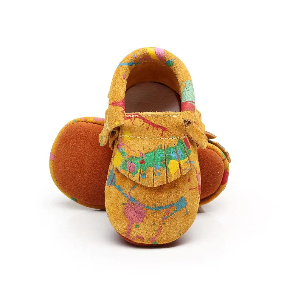 

Leather baby boy sneakers with tassels unisex colorful first walker shoes newborn walker shoes infant footwear