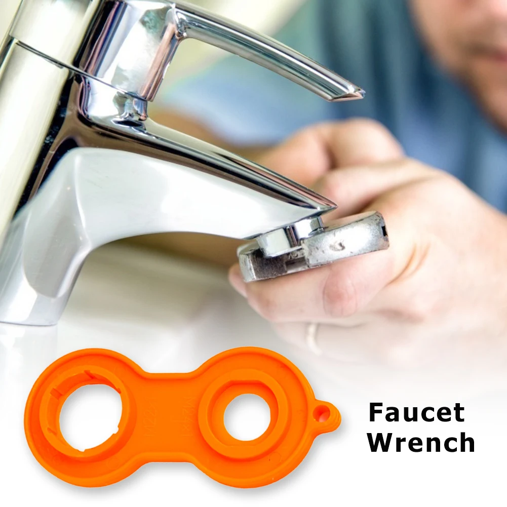 

Sanitaryware Replacement Tool Spanner Extra-long Design Wrench Tools Plastic Wrench Faucet Aerator Repair Kit