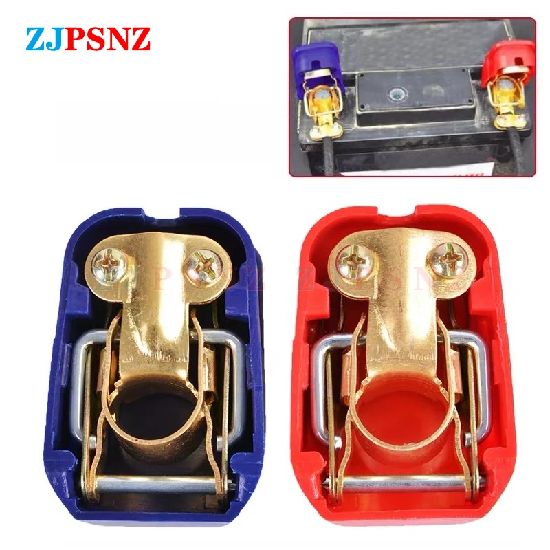 

Universal 1Pair 12V Quick Release Battery Terminals Clamps For Car Caravan Boat Motorcycle Car-styling Car Accessories Connector