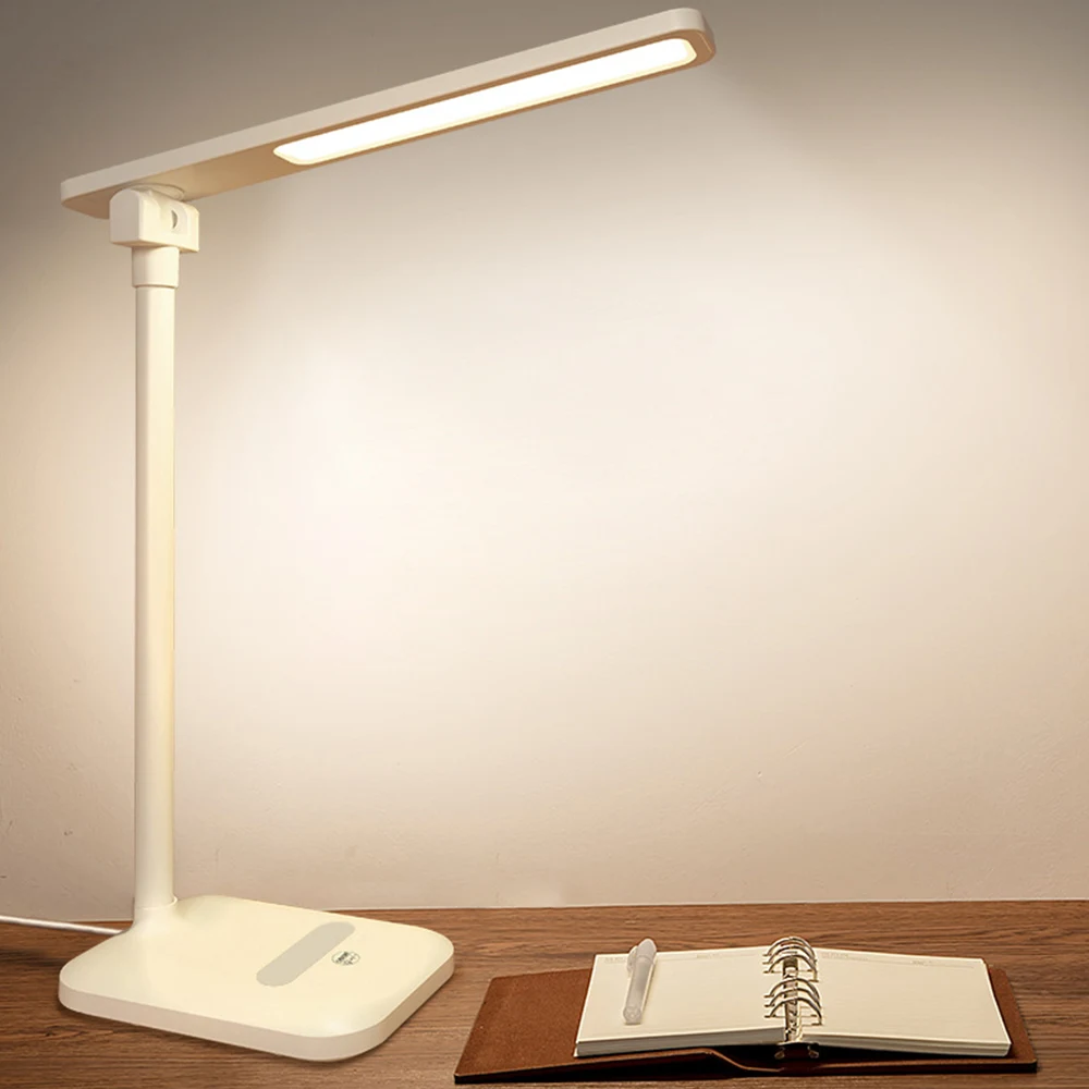 Светодиодный настольный светильник Настольный 3 режима регулируемая яркость для