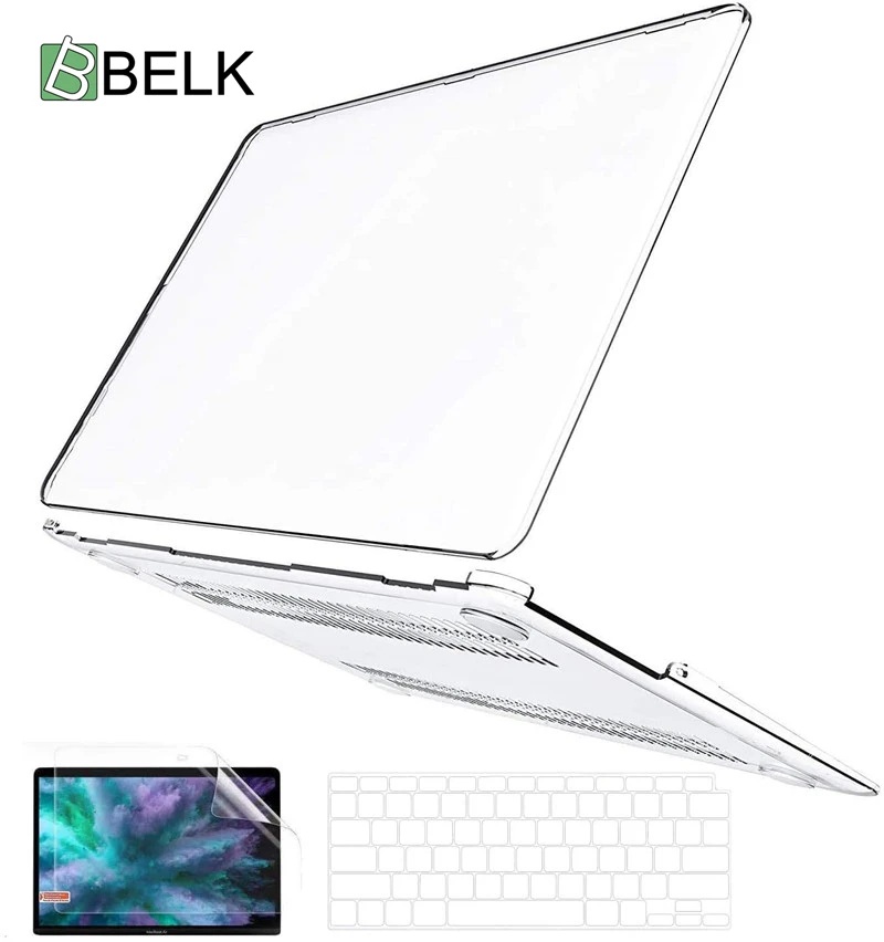 Новый чехол для ноутбука Macbook Air 13 Apple M1 чип Pro Retina 15 16 дюймов сумка Touch Bar ID 2020