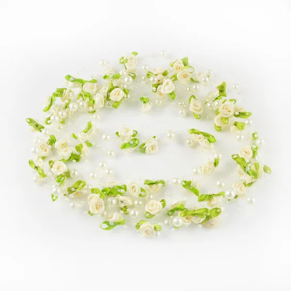 2 шт. ручная работа роза свадебные украшения вечерние цветы бусы цепочка