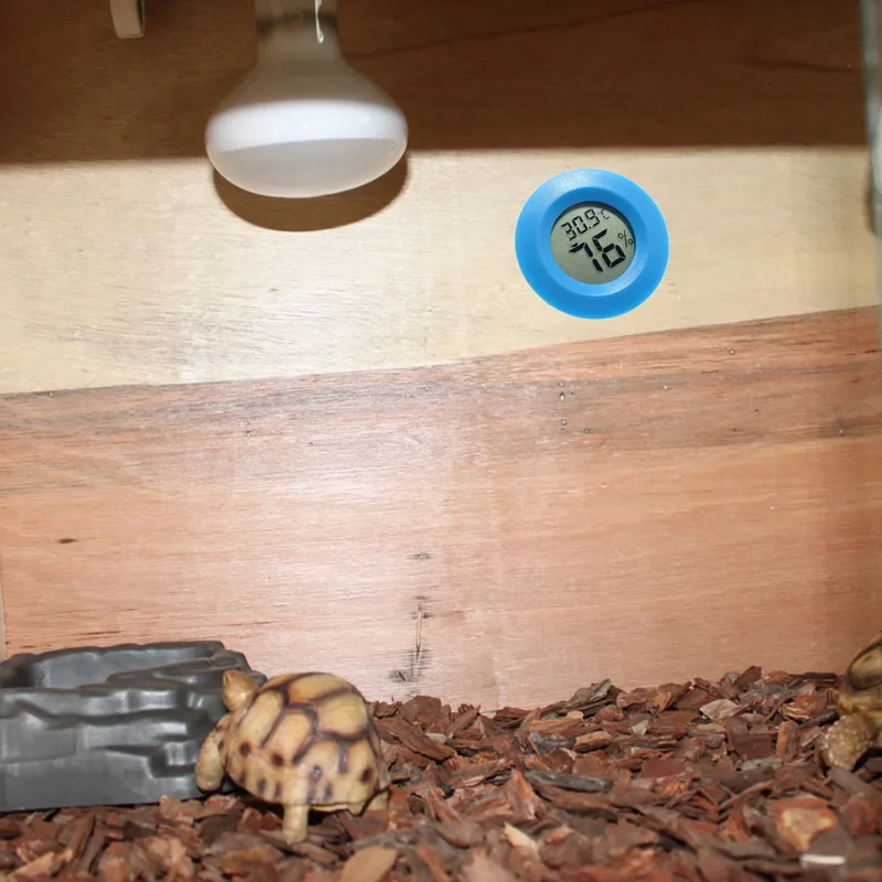 1 шт. Круглый Термометр-Гигрометр с ЖК-дисплеем | Инструменты
