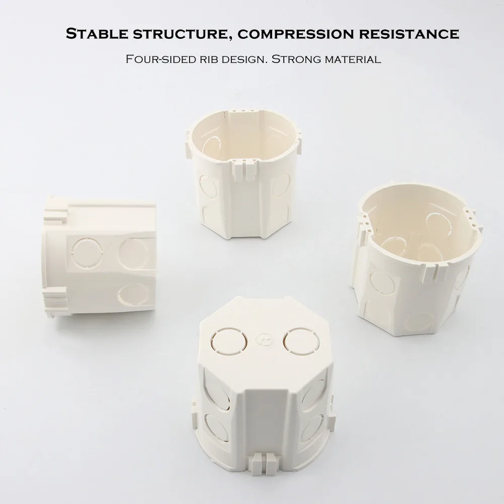 SMATRUL ЕС и США Стандартный стены Круглый монтажный темный ящик внутренняя кассета