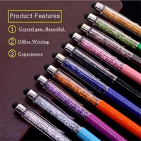 compact metal dual purpose capacitive pen suitable for mobile phone%ef%bc%86tablet high sensitivity soft pen head protect screen