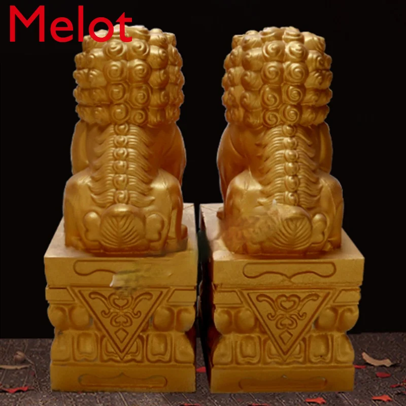 Jiji-Molde de Le&oacute;n de cemento, 1,2 M de alto, estilo europeo y chino, para decoraci&oacute;n de la Villa, evita la fermentaci&oacute;n de la Casa de la ciudad-4