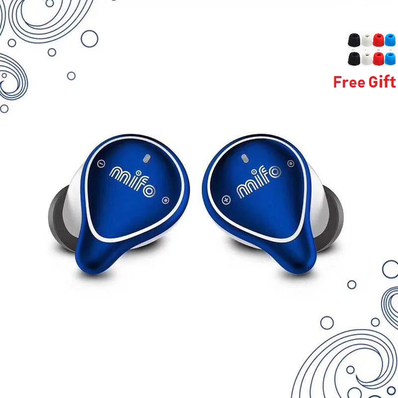 Индивидуальные Mifo O5 Bluetooth 5,0 настоящая беспроводная Bluetooth гарнитура бинауральные мини наушники InEar HIFI TWS IPX7 водонепроницаемые наушники